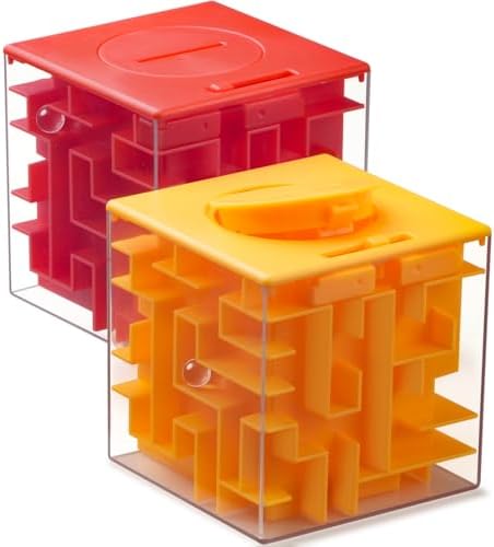 iKeelo Money Maze Puzzle Box (2 Pack), Makes Cash Gift Giving Much More Fun by ikeelo