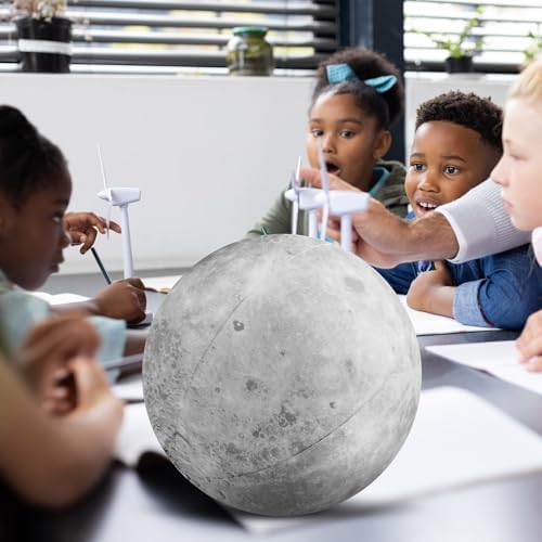 Shappy 20 Packs Moon Inflatable PVC Ball Bulk, 9.84 Inch - Image 5