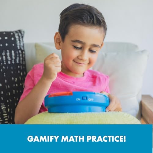 Educational Insights Math Slam - Handheld Electronic Math Games for Kids 5-7, First Grade Addition and Subtraction Games, Basic Algebra Learning Game, Self-Teaching Elementary STEM Tools - Image 4