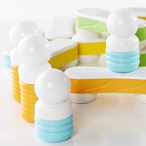Guidecraft Grippies Links - 24 Piece Set, Stem Soft Grip Magnetic Building Toy for Toddlers - Image 4
