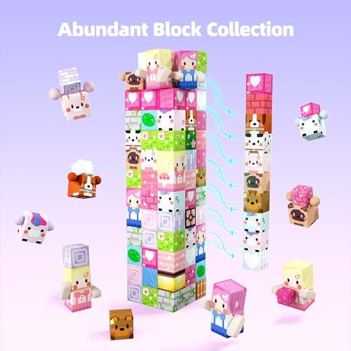 GobiDex 100PCS Magnetic Blocks Kid Building Toys for 3+ Years Old Girls - Image 6