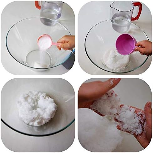 Faux Instant Snow Sensory Science for Kids (5 Lbs-Make 40 Gallons) - Image 2