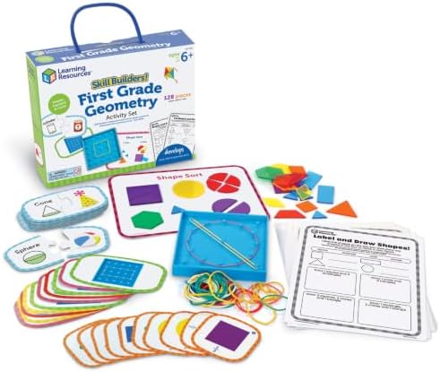 Learning Resources Skill Builders First Grade Geometry by LearningResources