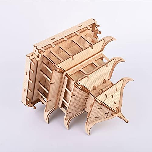 3D Puzzle,Balody World Famous Architecture Blocks Model,Assembly Wooden Home Decors Adult Craft Kits, World Famous Buildings Model,Challenge for Adults,Birthday Gift for Adults - Image 3