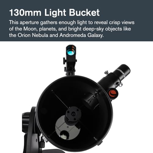 Celestron StarSense Explorer 130mm Tabletop Telescope with Smartphone App - Image 5