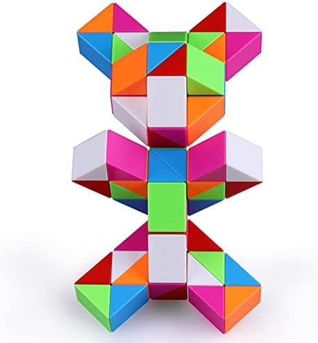 Fidget Magic Ruler Twist Snake Puzzles Brain Teaser Game 72 Block 1PACK - Image 2