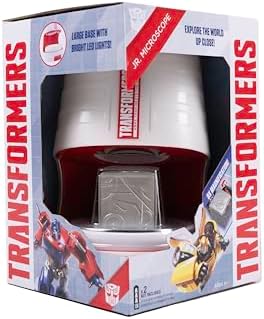Transformers Jr. Digital Microscope – Kids’ STEM Learning Kit with 3.5″ LCD, 40–400× Zoom, LED Lighting & Battery-Powered - Image 2