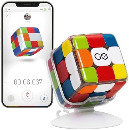 GoCube Edge Smart Cube. App-Enabled Bluetooth Electronic Speed Cube 3x3 by Particula