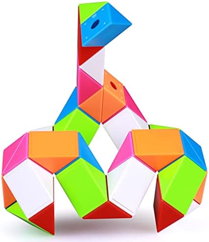 Fidget Magic Ruler Twist Snake Puzzles Brain Teaser Game (36 Block 1PACK) by TANCH