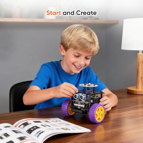 Smart Robot Car Kit, Robotics for Kids Ages 8-12 12-16 - Image 2