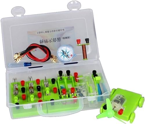 Basic Electricity Discovery Circuit Experiment Kit, Full Physics Laboratory Equipment Set, DIY Science Education Teaching Tool for Physical & Electromagnetism Exploration - Image 3