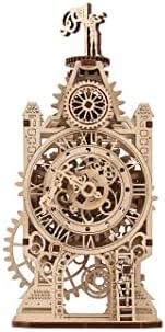 UGEARS Old Clock Tower 3D Wooden Puzzles for Adults - Wooden Model Kits for Adults Clock Kit for Do It Yourself Wood Building Kit for Adult Mechanical Puzzle Brain Teaser, Hobby Set by UGEARS-ModelingJoy