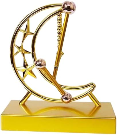 Solar System Orbit Perpetual Motion Pendulum, Magnetic Levitation Kinetic Sculpture for Office Desk, Educational Astronomy Display Art (B) by Unknown