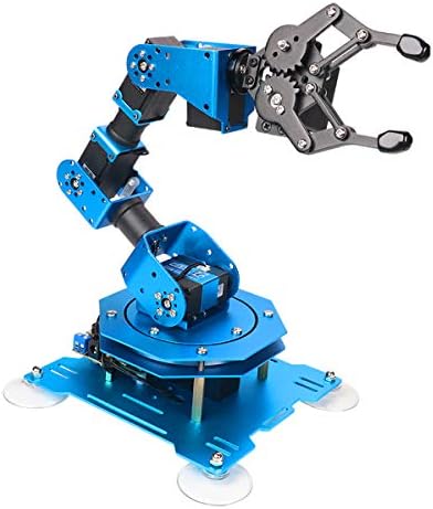 LewanSoul Hiwonder-xArm1S Programming Desktop Robotic Arm with Powerful and Robust Intelligent Bus Servos Featuring Position and Voltage Feedback (Unassembled) - Image 2
