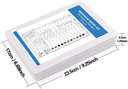 Swpeet 240 Pcs Organic Chemistry Molecular Model Student and Teacher Kit, Chemistry Molecular Model Student and Teacher Set - 86 Atoms & 153 Bonds & 1 Short Link Remover Tool - Image 6