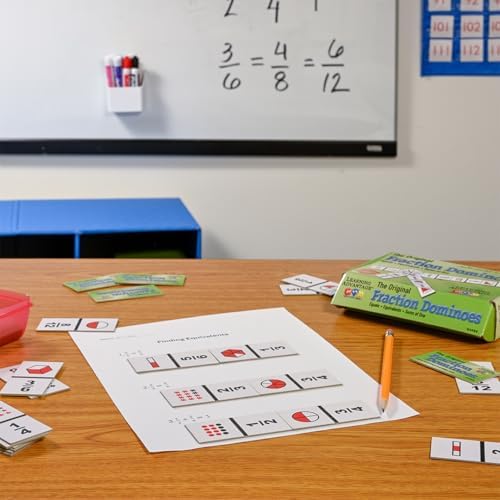 LEARNING ADVANTAGE The Original Fraction Dominoes - Image 4