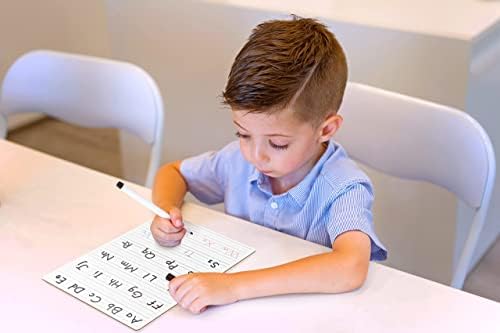 Scribbledo Letter Tracing Board, Dry Erase Alphabet Board with Eraser 5 Set - Image 6