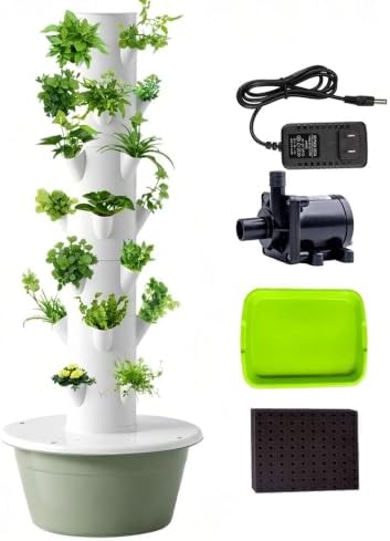 Family Hydroponic Tower-Educational Gardening Kit by Unknown