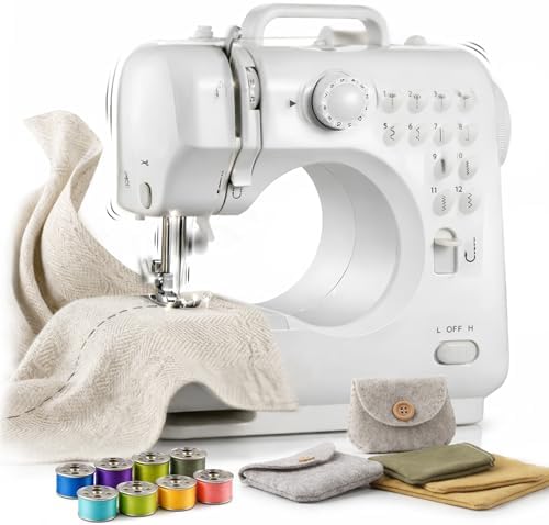 Flying Banana Mini Sewing Machine for Beginners, Portable Mending Machine by FlyingBanana