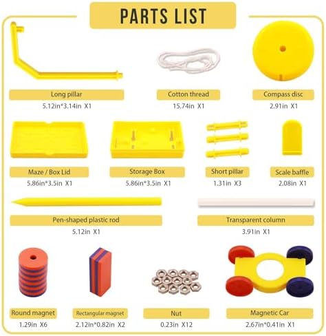 STEM Junior Science Magnet Set for Education Science Experiment Tools - Image 6