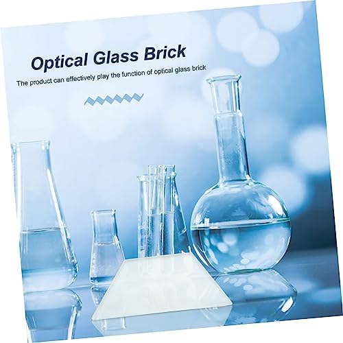ABOOFAN 2pcs Optical Glass Lenses Middle School Science Equipment Physics Teaching Apparatus Prisms for Boys and - Image 6