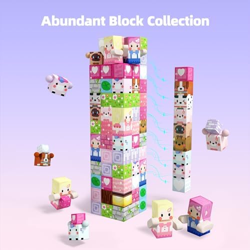 GobiDex Magnetic Building Blocks Princess Castle for Girls Age 3+ Year Old - Image 6