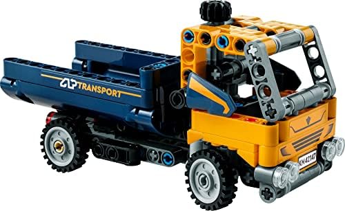 LEGO Technic Dump Truck 42147, 2in1 Toy Set, Construction Vehicle Model to Excavator Digger, Engineering Toys, Gift for Kids, Boys, Girls Ages 7 Plus - Image 5