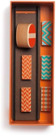 DJECO Zig & Go Culbuto Wooden Domino Set (7pcs) - Domino Construction Set for Kids - Fun & Challenging Activity for Friends & Family - Wooden Chain Reaction Game for Children 8+ Years Girls & Boys - Image 2