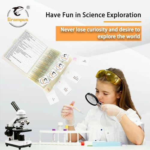 30 Prepared Microscope Slides with Specimens for Kids Students - Histology, for Biological Science Lab, Children's Science Education, Homeschooling Use - Image 4