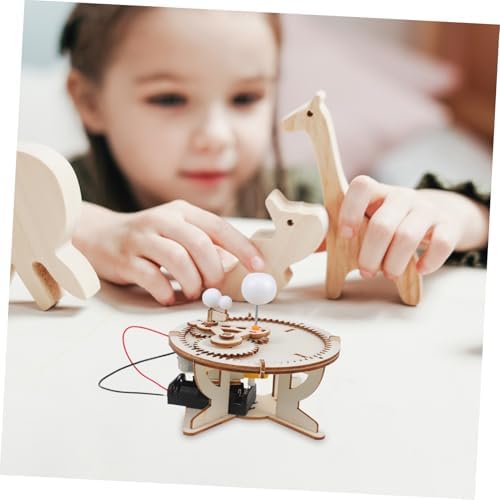 DIY Assembly Space Model Toy for Children, Wooden Kit - Image 7
