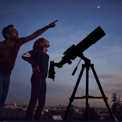 Telescopes for Adults Astronomy, 80mm Aperture 600mm Refractor Telescope for Kids & Beginners, Compact and Portable Travel Telescopio with Backpack - Image 7