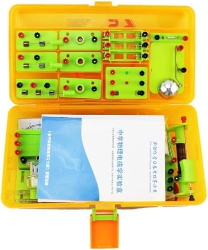 Simple Series Circuit Experiment Kit - Doorbell, Solar Cell & Electromagnet Attraction Tests with Copper Needles & Magnets - Image 4