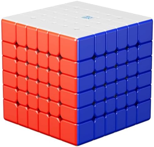 Bukefuno MoYu AoShi V4 Triple Track Magnetic 6x6 Speed Magic Cube AoShi WRM V4 6x6x6 Triple-Track 232 Magnets Magic Stickerless Puzzle Cube by Bukefuno