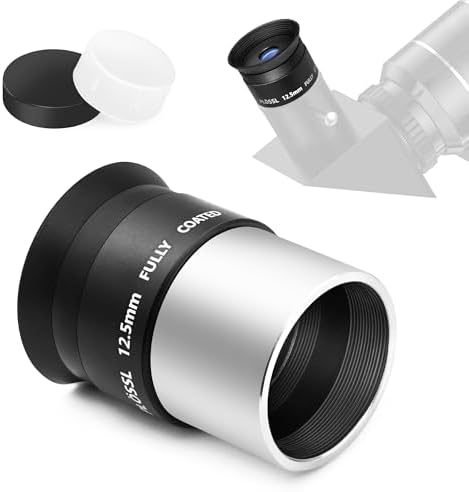 Astromania Telescope Eyepiece 1.25", Plossl Eyepiece Telescope Lens 12.5mm by AstromaniaOptics