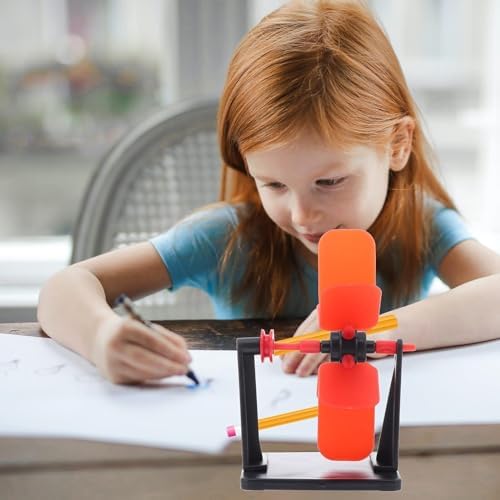 DIY Water Wheel Experiment Kit - Hydropower Science Materials for Energy Conversion, STEM Educational Tool with Adjustable Flow System - Image 6