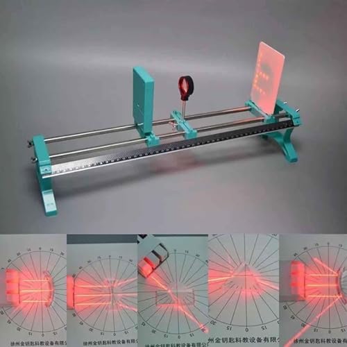 Magnetic Optical Tool Box Geometric Optical Tool Disc Optics Equipment Optical Plastic Portable Experimental Box Optical Bench Physic Experiment - Image 4