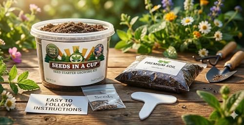 Sugar Maple Tree Grow Kit, Non-GMO Hand-Picked Seeds, All-in-One Starter Set with Nutrient-Rich Soil, Recyclable BPA-Free Planter, 100% Growth Guarantee, Made in USA (Grape) - Image 2