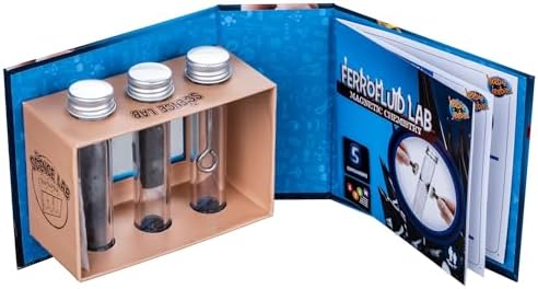 Ferrofluid Lab Magnetic Chemistry by Heebie Jeebies- 5 Experiments for Kids Ages 8+- Educational Science Project STEM Learning Unique Activities for Boys and Girls- Ideal Gift for Students - Image 2