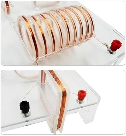 Solenoid Physics Experiment Kit, Current Magnetic Field Demonstrator, Electromagnetism Educational Science Teaching Instrument Demonstration Model for Classroom Laboratory Experiments - Image 7