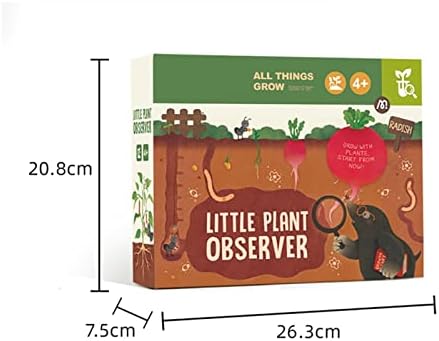 Children's Science Experiment Window Plant Growing Kit, Vegetable Plant Growth Observation Box Toy Science Kit for Homeschool & Classrooms, Ages 6+ - Image 3