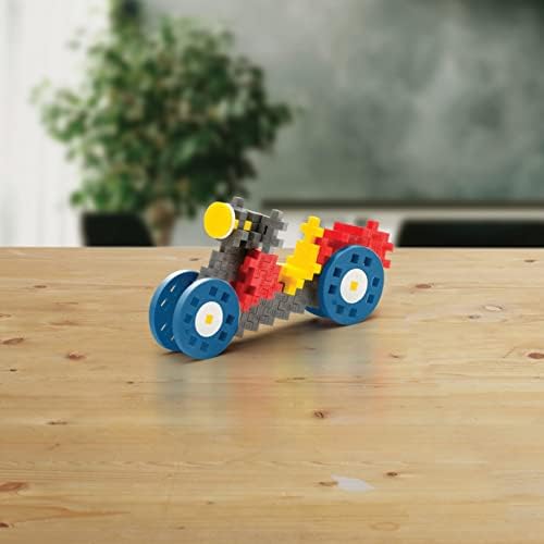 PLUS PLUS GO Educational Tub - 2,600 Pieces w/Big Wheels & Baseplates - Image 3