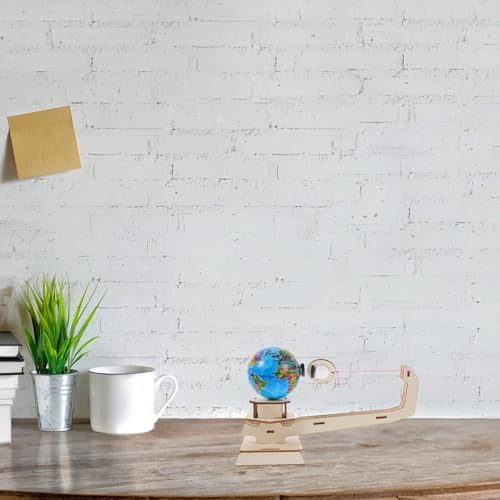 2 Sets Gravity Globe Puzzle Wooden Science Kit for Kids Toddlers - Image 5