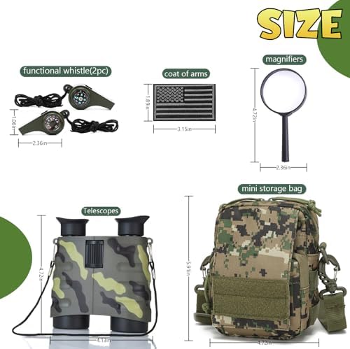 Walkie Talkies Set for Kids, Outdoor Stuff for Kids Camping Gear - Image 4