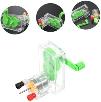 DIY Hand-Crank Generator Kit - Separable Physics Electricity Circuit Experiment Set for Science Education - Image 5