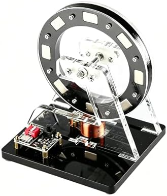 Small Hall Sensor Motor Model, Brushless Ferris Wheel Demonstrator, 5V Low Power STEM Science Kit for Tech Desk Decor & Educational Demonstration by Unknown