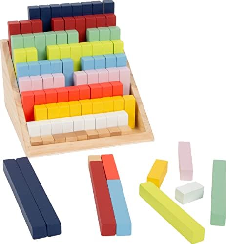 small foot Rechenstäbchen XL-Lernbox ""Educate"", aus Holz, farbenfroh, schulen das Zahlenverständnis, ab 4 Jahren, 12214 - Image 4