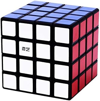 Classic Magic Cube 2.4" Puzzle 4x4 Smart Speed Cube Educational Game Brain Teaser (1 Pack, Black) - Image 2