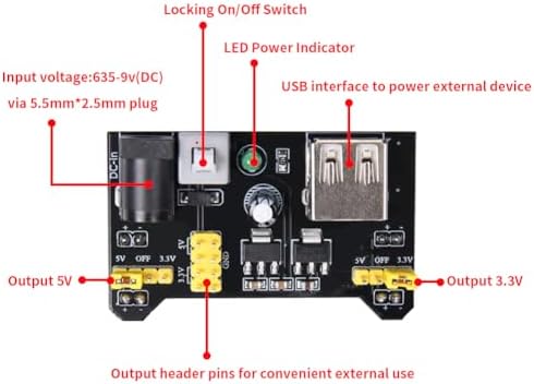 REXQualis Super Starter Kit Based on Arduino UNO R3 with Tutorial and Controller Board Compatible with Arduino IDE - Image 5