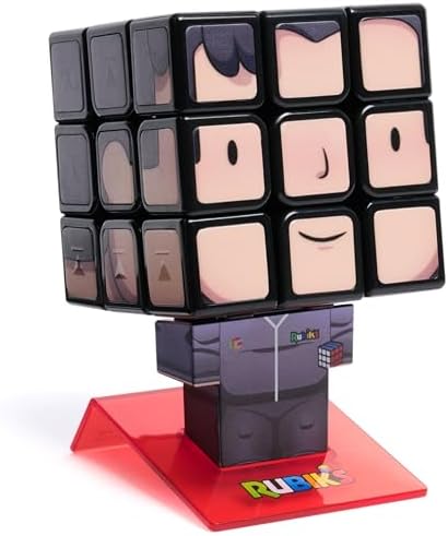 Rubik’s Cube, Max Park Cuber, Speed Cubing Collectible & Desk Décor, Problem-Solving Brain Teaser, Color-Matching Puzzle, Fidget Toy, Sensory Puzzle, for Ages 8 & Up by Rubiks