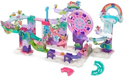 VTech Marble Rush Magic Fairyland Playset with Electronic Ferris Wheel - Image 3